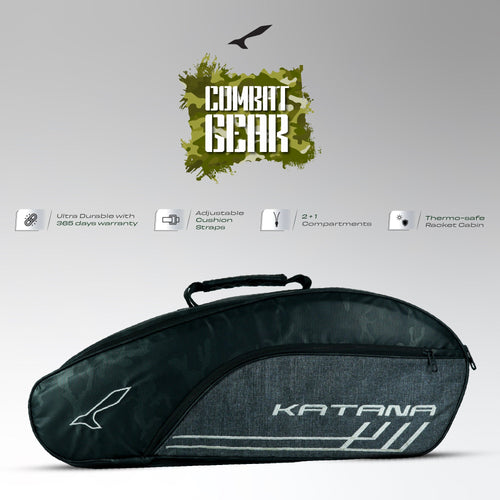 Combat Gear Badminton Kitbag (Green)