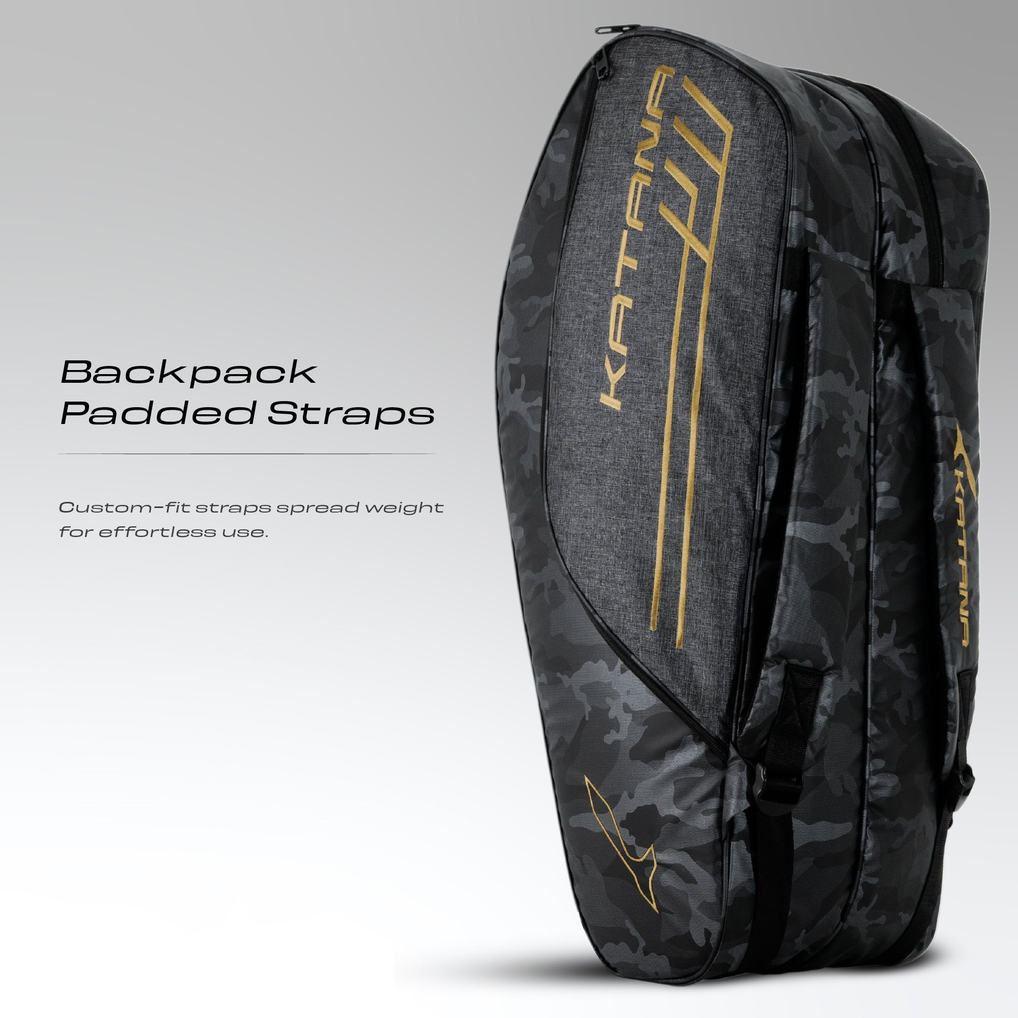 Tas Perlengkapan Bulu Tangkis Combat Gear (Abu-abu)