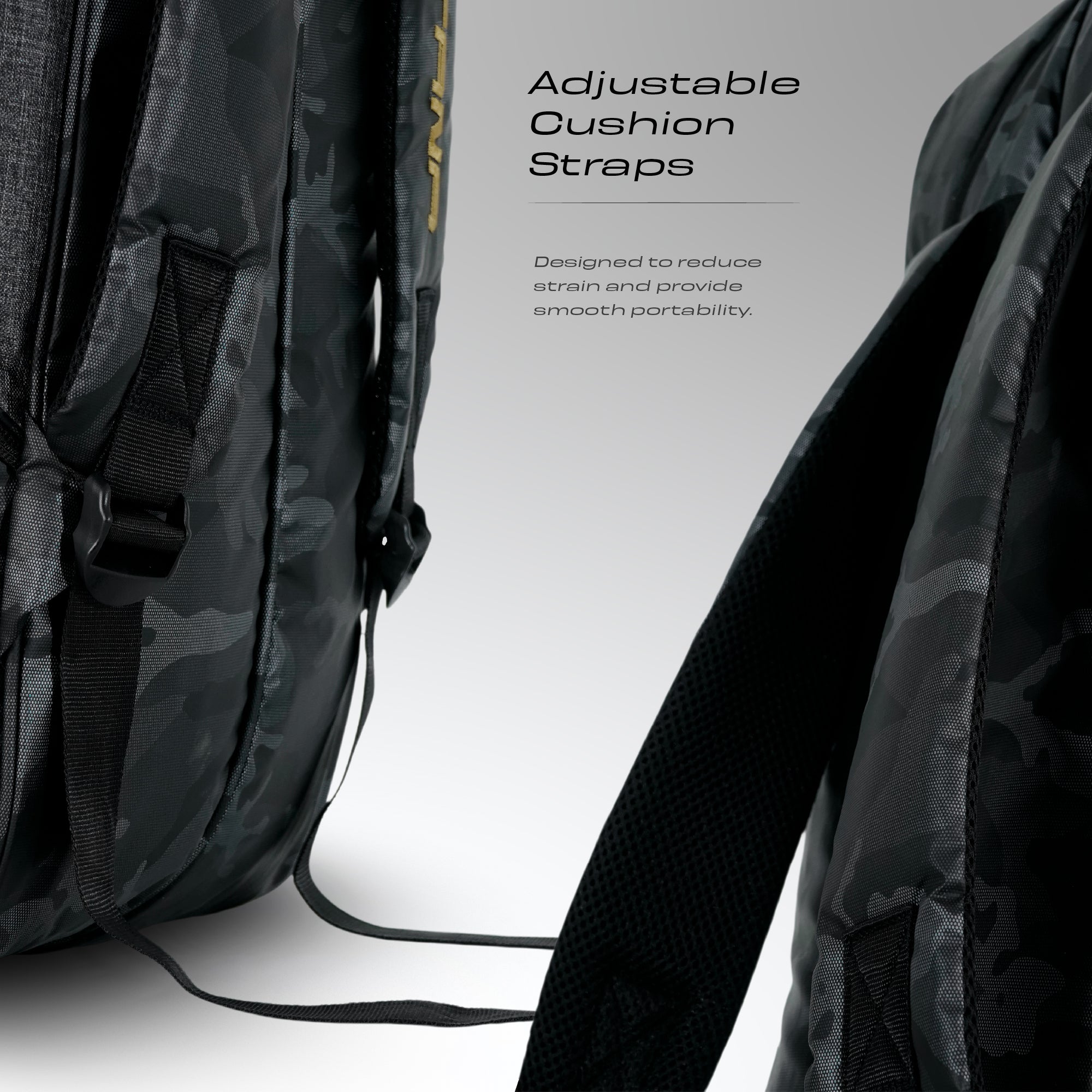 Tas Perlengkapan Bulu Tangkis Combat Gear (Abu-abu)
